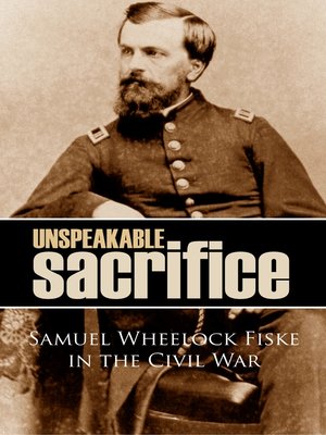 cover image of Unspeakable Sacrifice